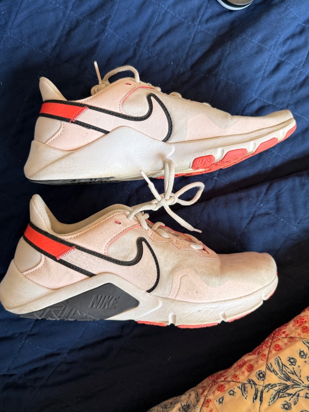 Nike women’s Athletic Sneakers - Light Pink and Black